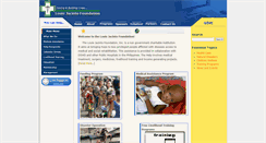 Desktop Screenshot of louiejacintofoundation.org